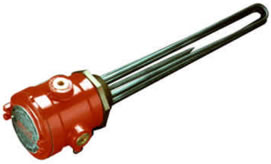 12kW ATEX certified flameproof immersion heater