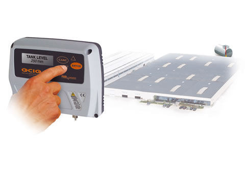Digital tank level meter